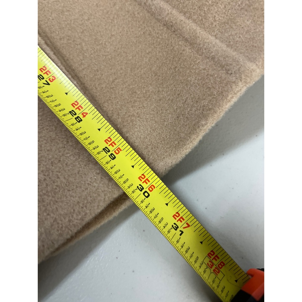 Cashmere Wool Womens Camel Pea Coat Size 1X Quiet Luxury Money Chic St Johns Bay - Picture 14 of 14